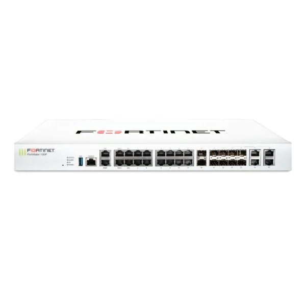 fortinet-fg-100f فایروال FG-100F, Fortinet Fortigate 100F Firewall, 22x GE RJ45/4x SFP/2x 10GE SFP+ - Image 1